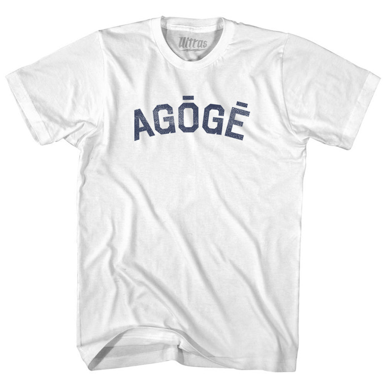 Agoge Womens Cotton Junior Cut T-Shirt - White