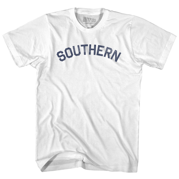 Southern Adult Cotton T-shirt - White