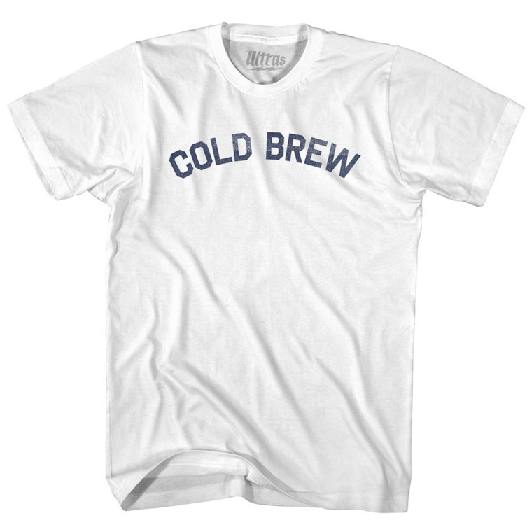 Cold Brew Youth Cotton T-shirt - White