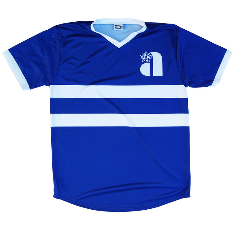 Philadelphia Atoms Soccer Jersey Made In USA - Blue White