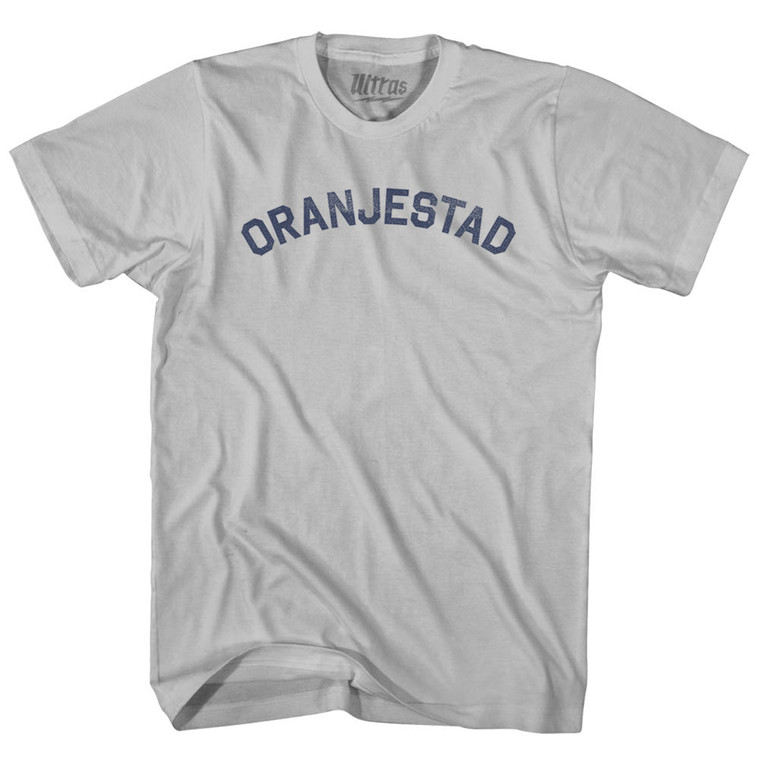Oranjestad Adult Cotton T-shirt - Cool Grey