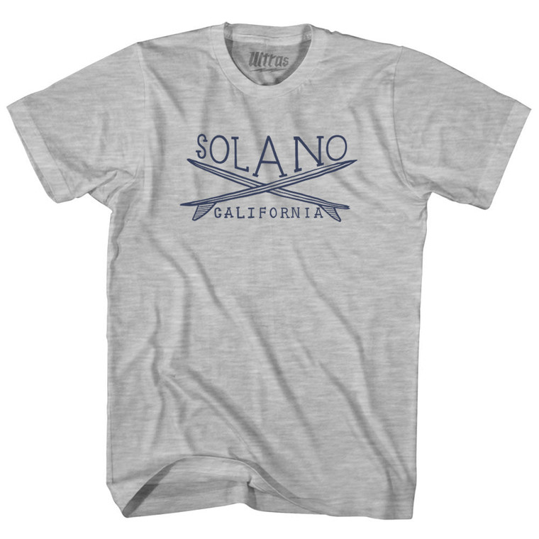 Solano Surf Youth Cotton T-shirt - Grey Heather