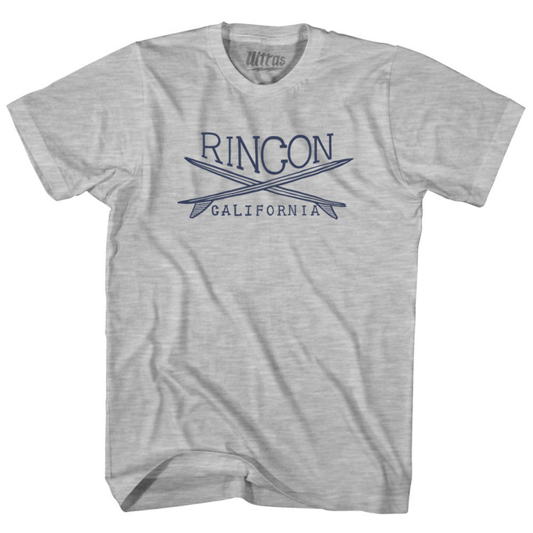 Rincon Surf Youth Cotton T-shirt - Grey Heather