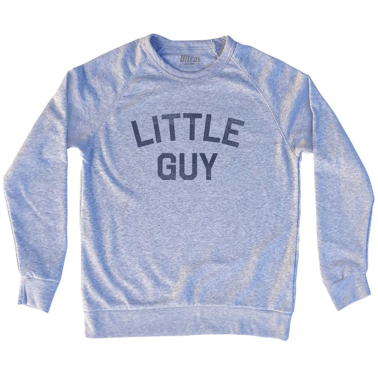 Little Guy Adult Tri-Blend Sweatshirt - Grey Heather