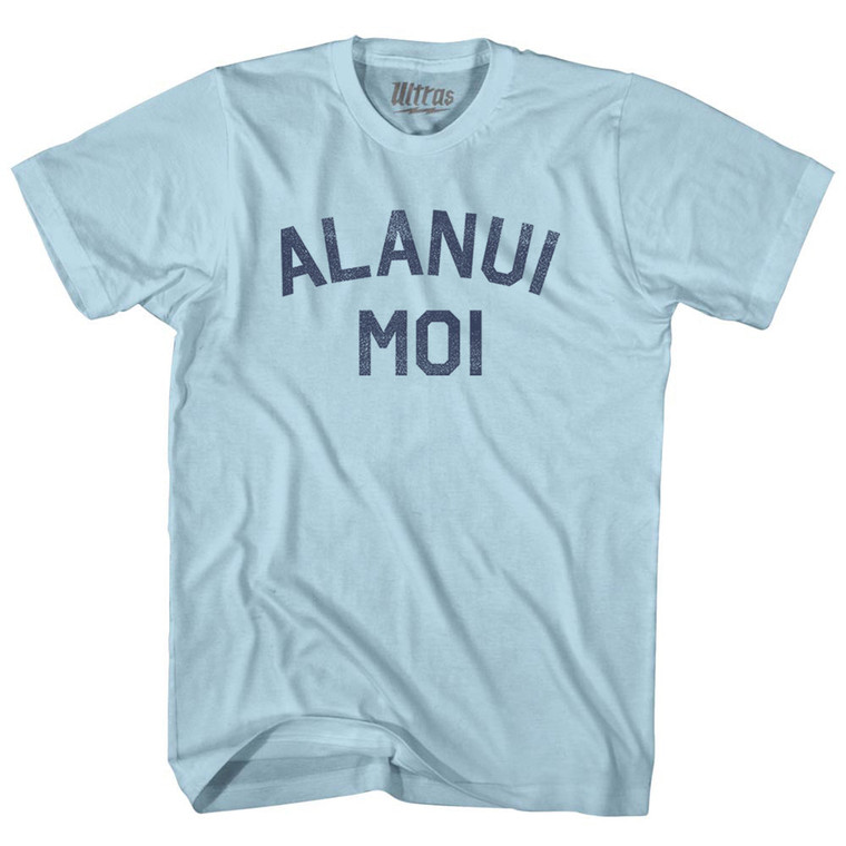 Alanui Moi Adult Cotton T-shirt - Light Blue