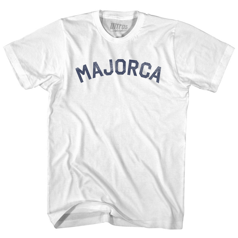 Majorca Adult Cotton T-shirt - White