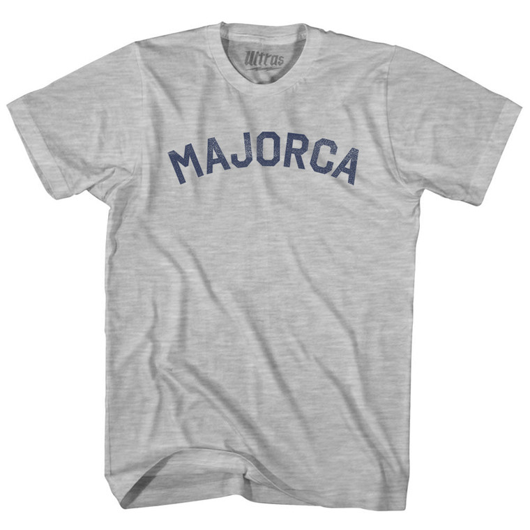 Majorca Adult Cotton T-shirt - Grey Heather