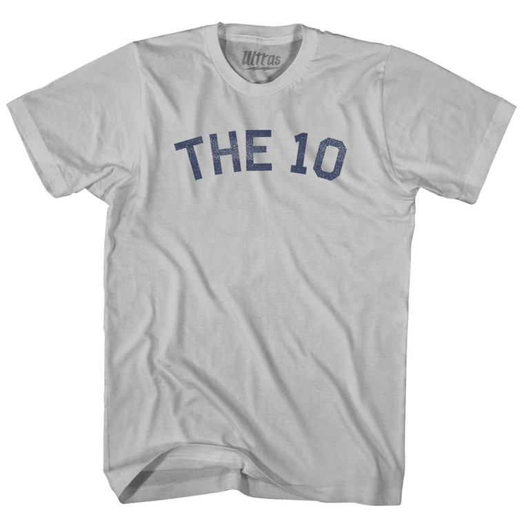 The 10 Adult Cotton T-shirt - Cool Grey