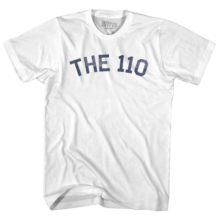 The 110 Womens Cotton Junior Cut T-Shirt - White