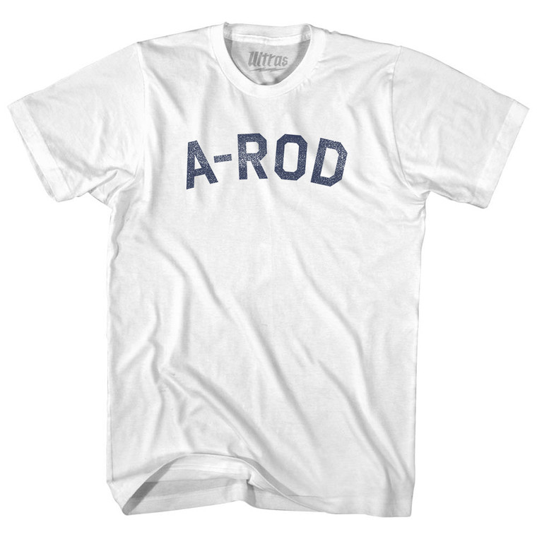 A-Rod Adult Cotton T-shirt - White