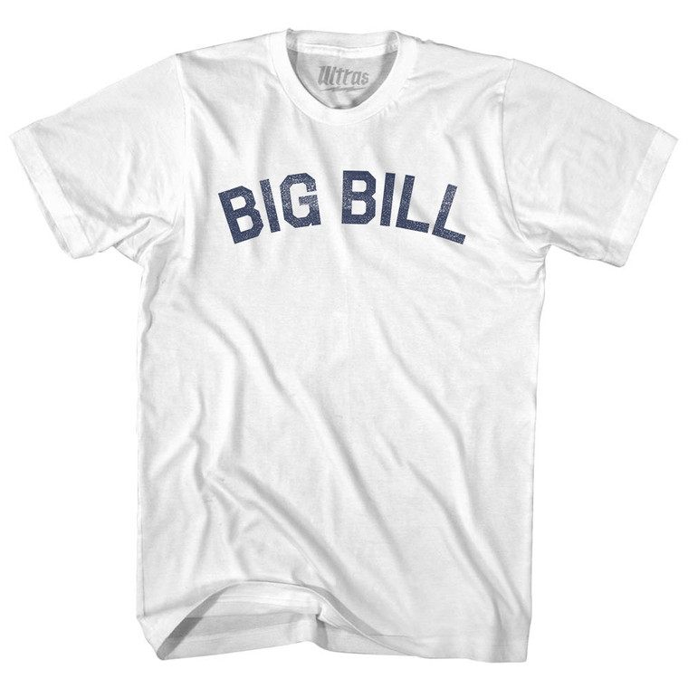 Big Bill Adult Cotton T-shirt - White