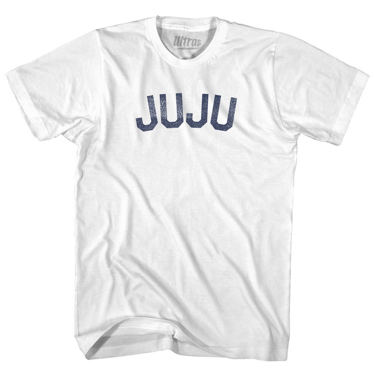 JuJu Womens Cotton Junior Cut T-Shirt - White