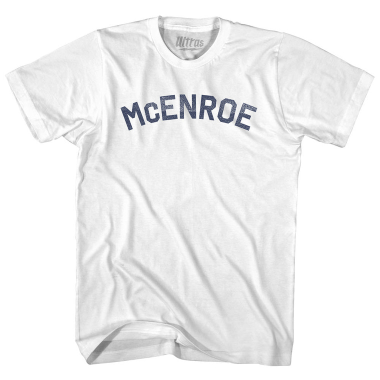 McEnroe Youth Cotton T-shirt - White