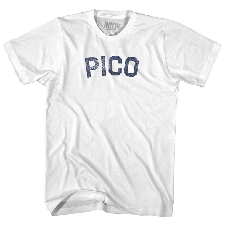 Pico Youth Cotton T-shirt - White