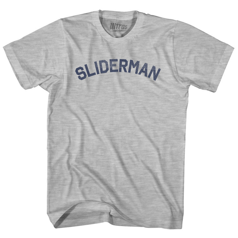 Sliderman Youth Cotton T-shirt - Grey Heather