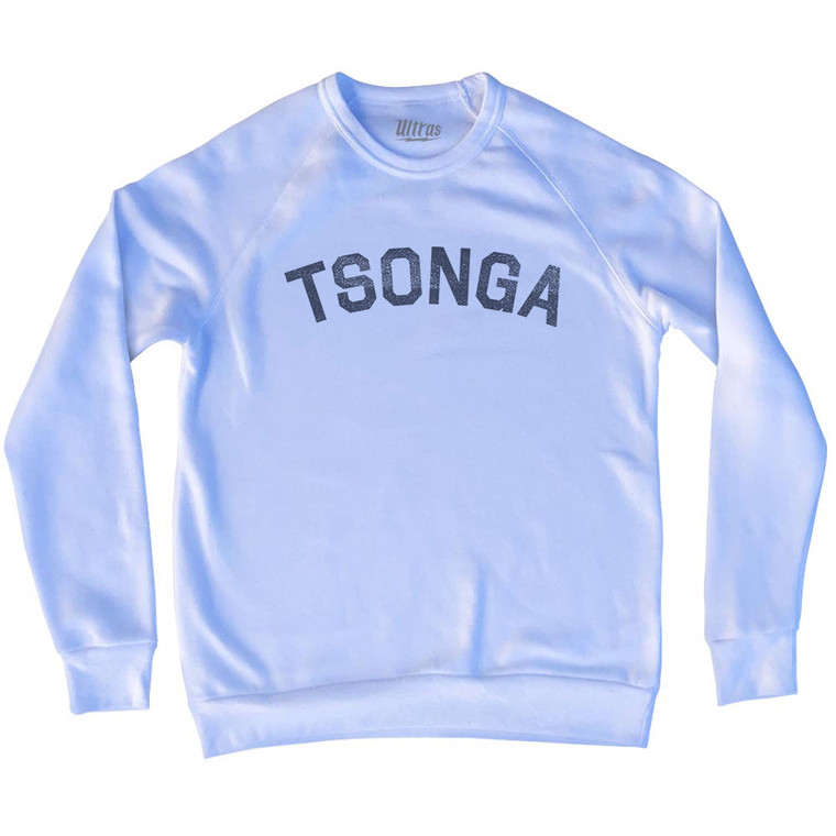 Tsonga Adult Tri-Blend Sweatshirt - White