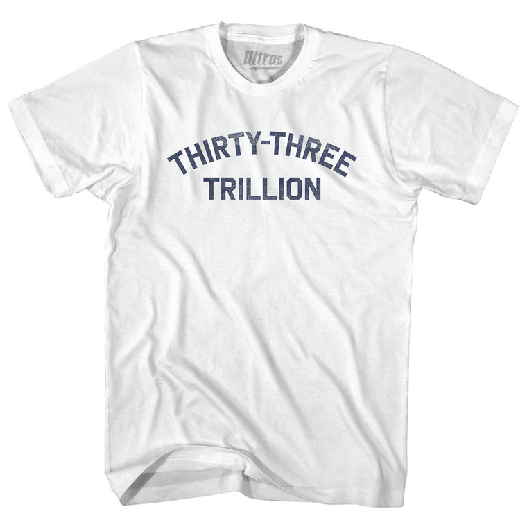 Thirty-Three Trillion Youth Cotton T-shirt - White