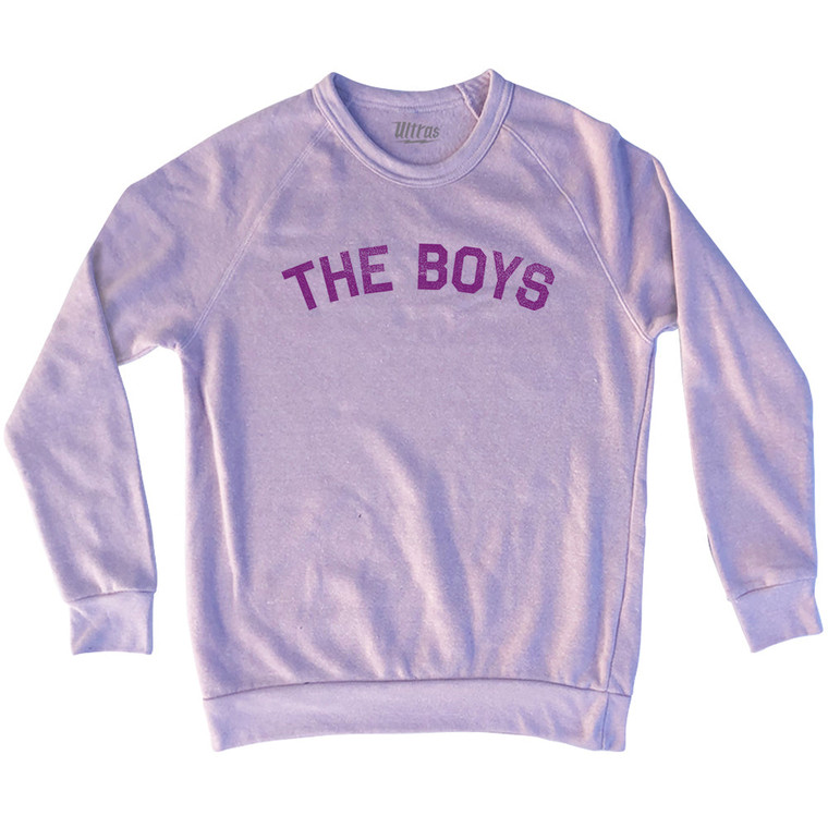 The Boys Adult Tri-Blend Sweatshirt - Pink