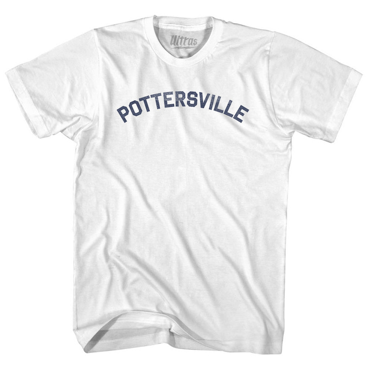 Pottersville Youth Cotton T-shirt - White