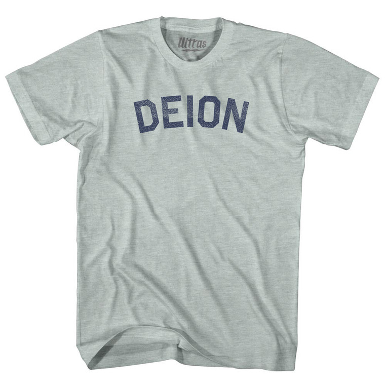 Deion Adult Tri-Blend T-shirt - Athletic Cool Grey