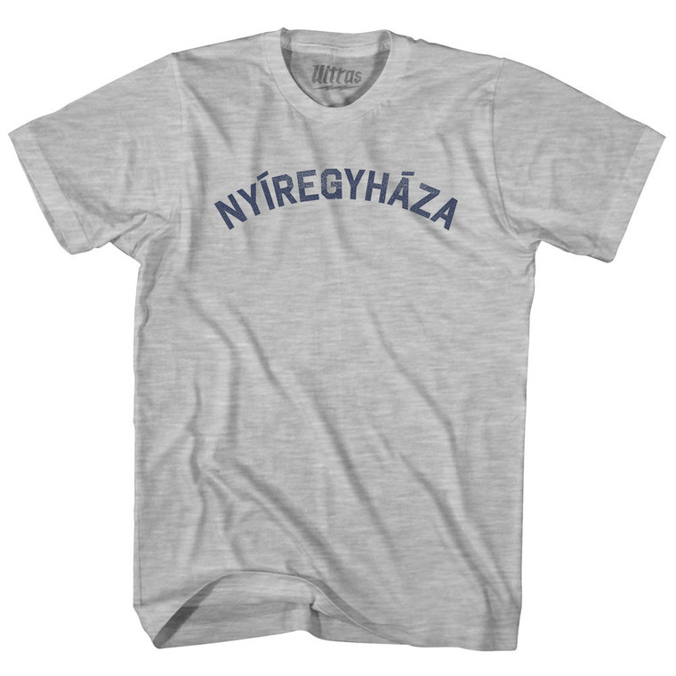 Nyiregyhaza Youth Cotton T-shirt - Grey Heather