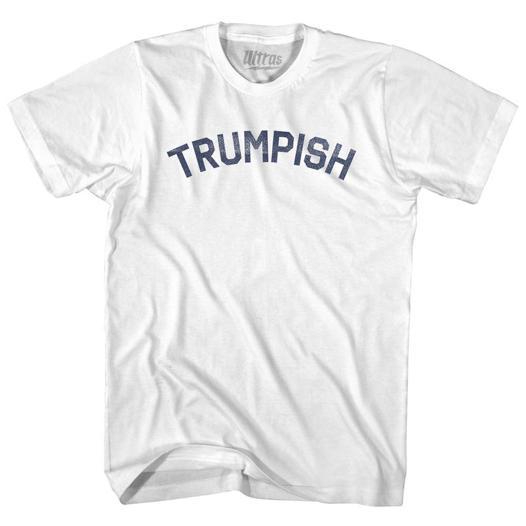 Trumpish Adult Cotton T-shirt - White