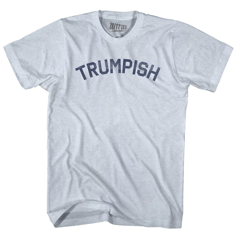 Trumpish Adult Tri-Blend T-shirt - Athletic White