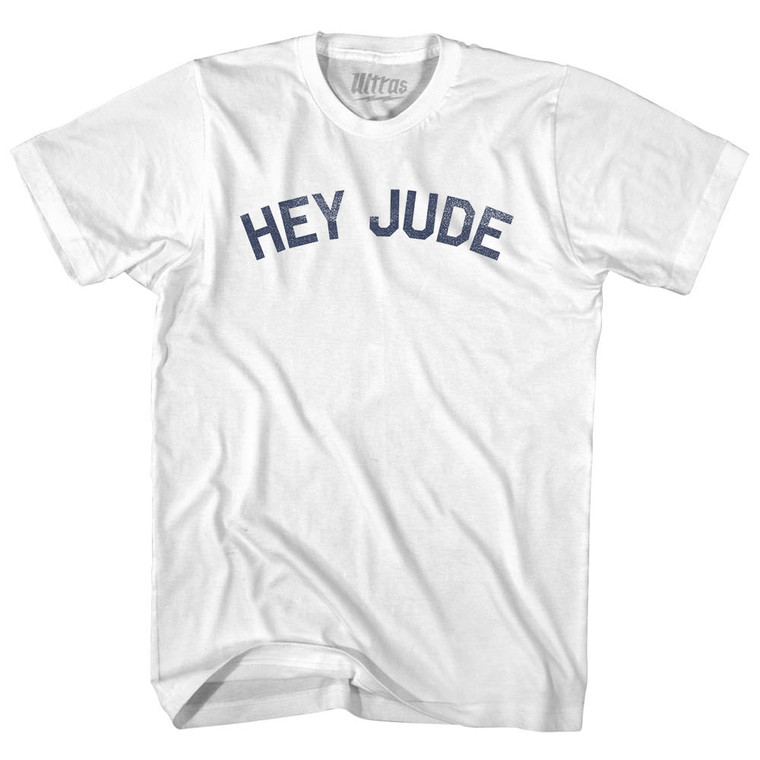Hey Jude Youth Cotton T-shirt - White