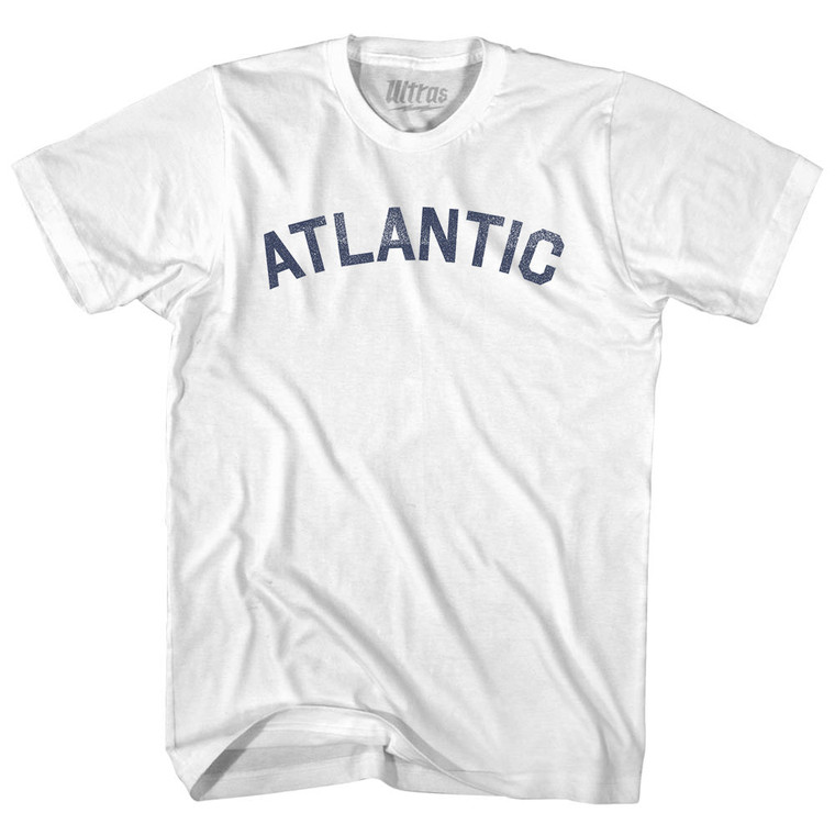 Atlantic Womens Cotton Junior Cut T-Shirt - White