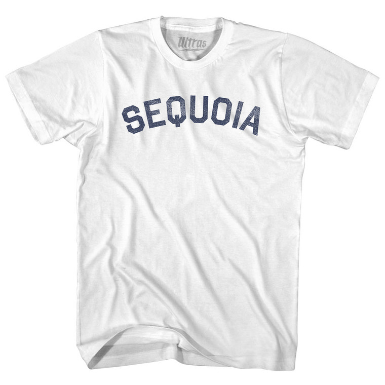 Sequoia Womens Cotton Junior Cut T-Shirt - White