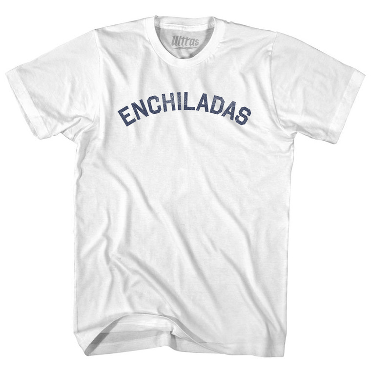 Enchiladas Youth Cotton T-shirt - White