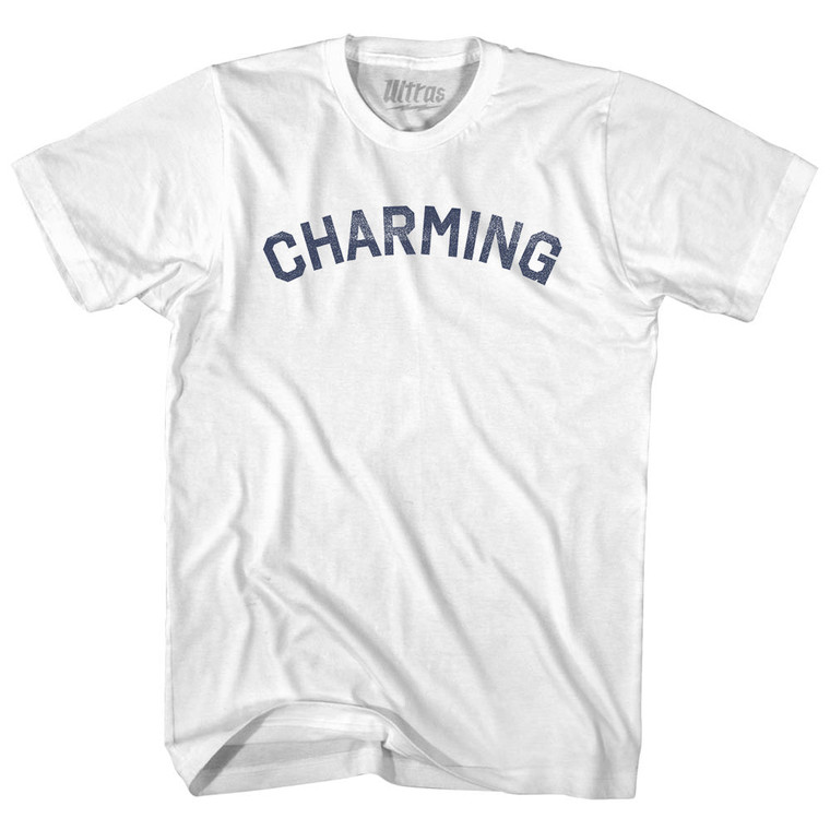 Charming Adult Cotton T-shirt - White