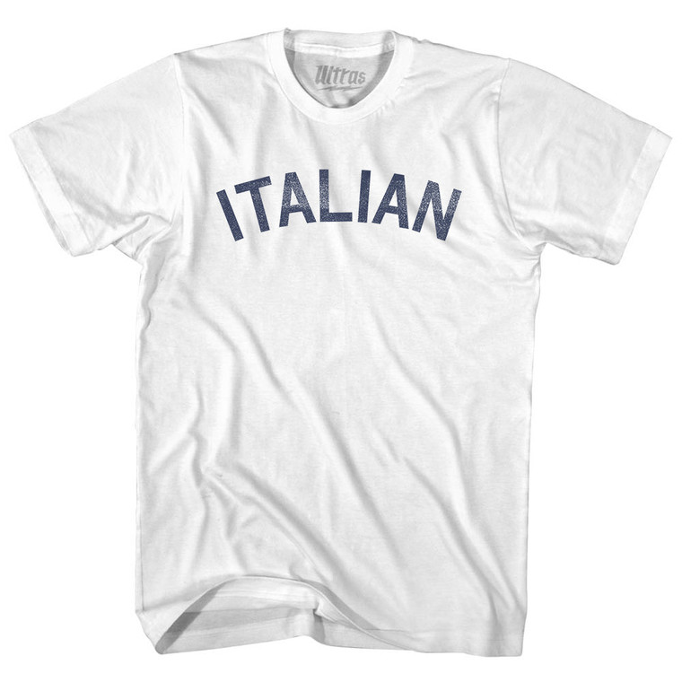 Italian Youth Cotton T-shirt - White