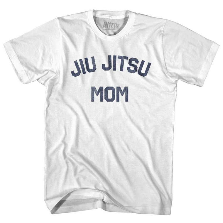 Jiu Jitsu Mom Youth Cotton T-shirt - White