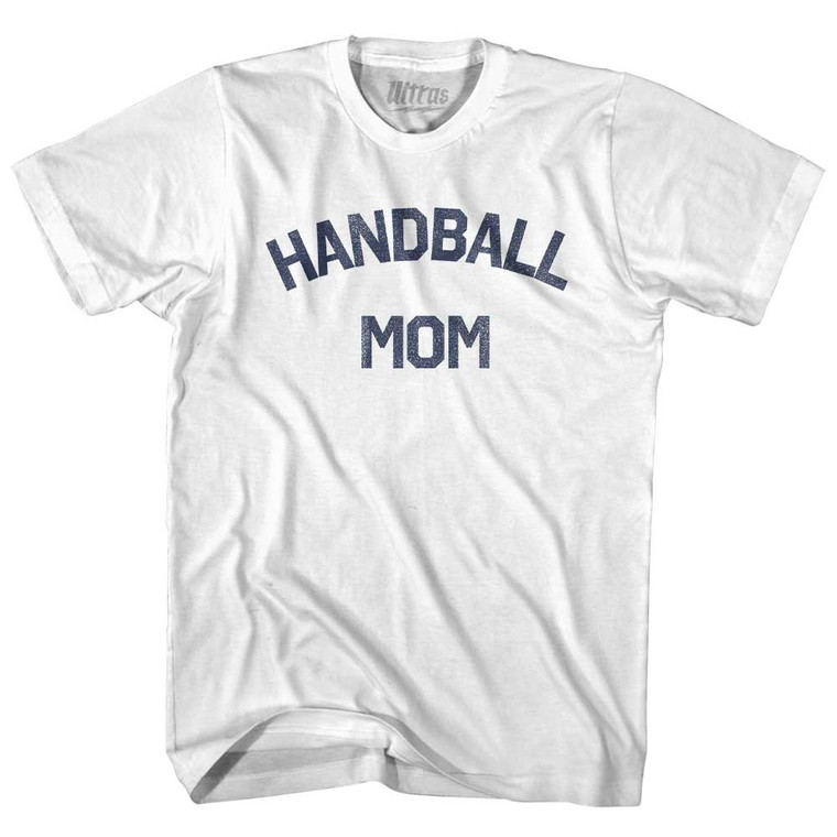 Handball Mom Youth Cotton T-shirt - White