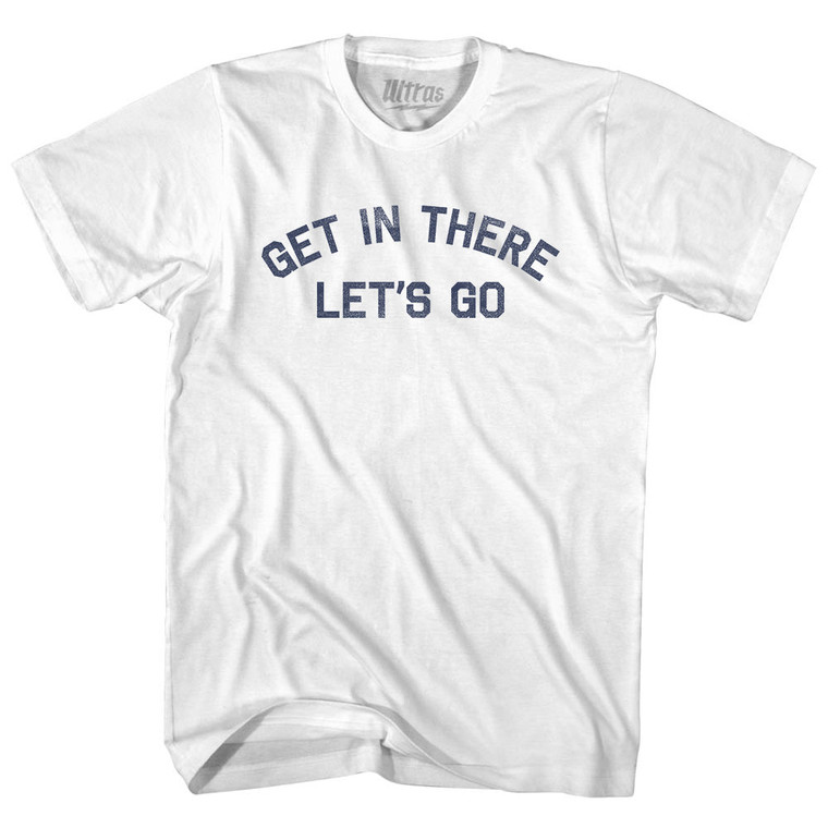 Get In There Let's Go Milo Quote Youth Cotton T-shirt - White