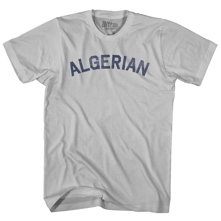 Algerian Adult Cotton T-shirt - Cool Grey