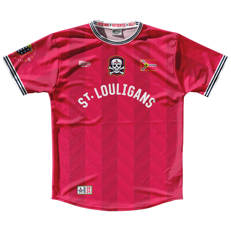 St. Louligans 2024 Soccer Jersey Made In USA - Red