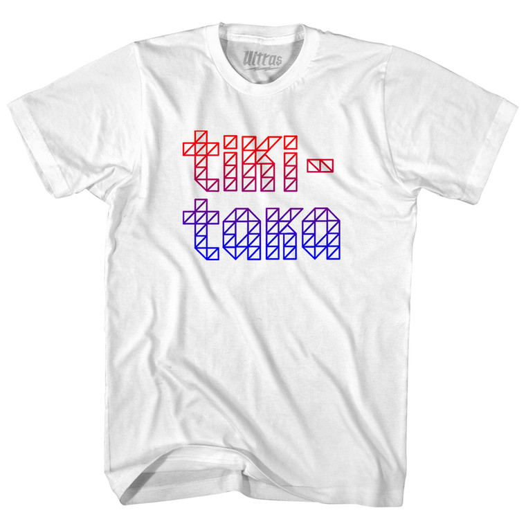 Tiki Taka Youth Cotton T-shirt White