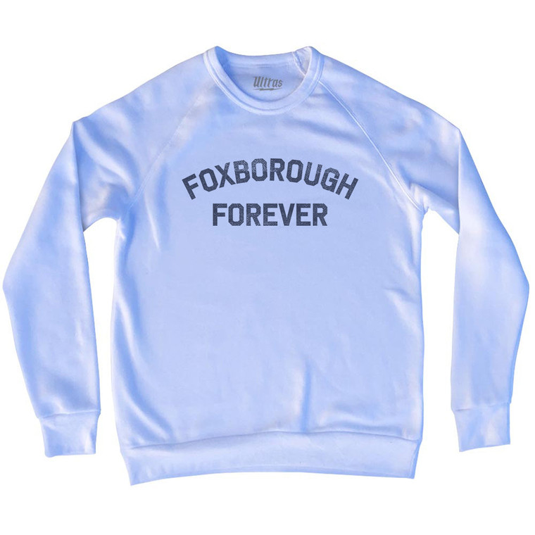 Foxborough Forever Adult Tri-Blend Sweatshirt - White