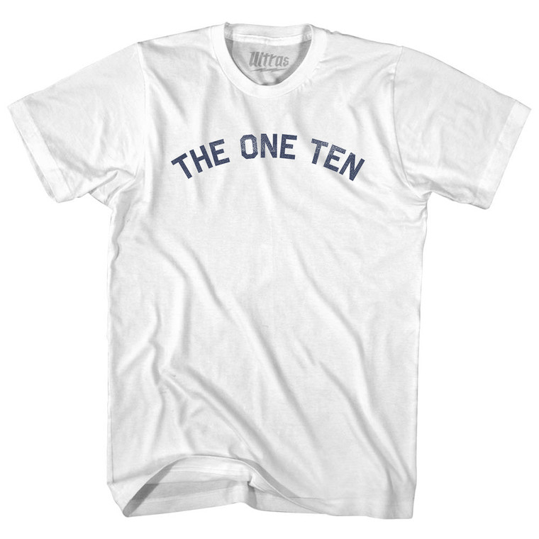 The One Ten Youth Cotton T-shirt - White