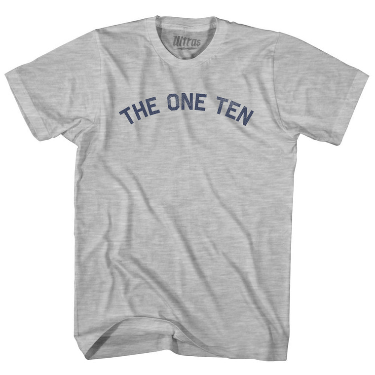 The One Ten Youth Cotton T-shirt - Grey Heather
