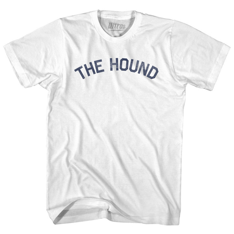 The Hound Womens Cotton Junior Cut T-Shirt - White