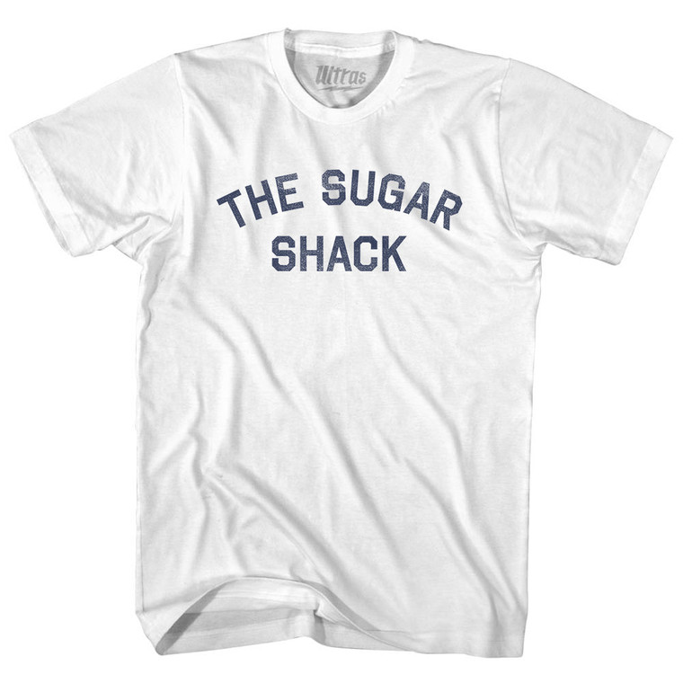 The Sugar Shack Womens Cotton Junior Cut T-Shirt - White