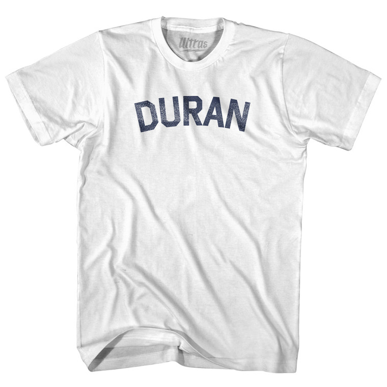 DURAN Adult Cotton T-shirt - White