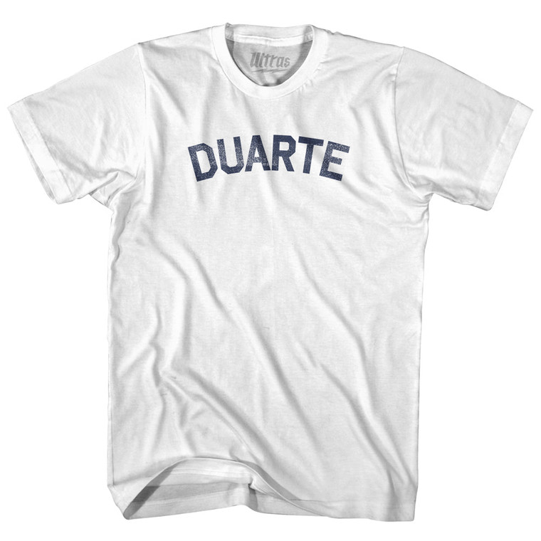 DUDLEY Adult Cotton T-shirt - White