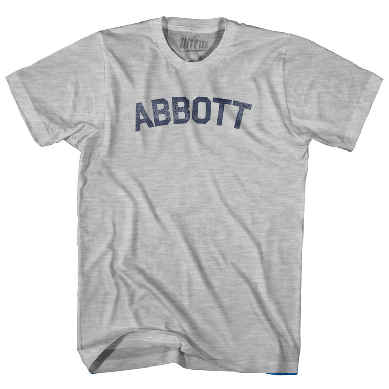 ABBOTT Adult Cotton T-shirt - Grey Heather