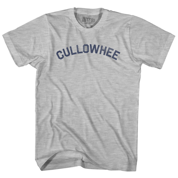 Cullowhee Womens Cotton Junior Cut T-Shirt - Grey Heather