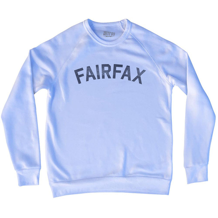 Fairfax Adult Tri-Blend Sweatshirt - White