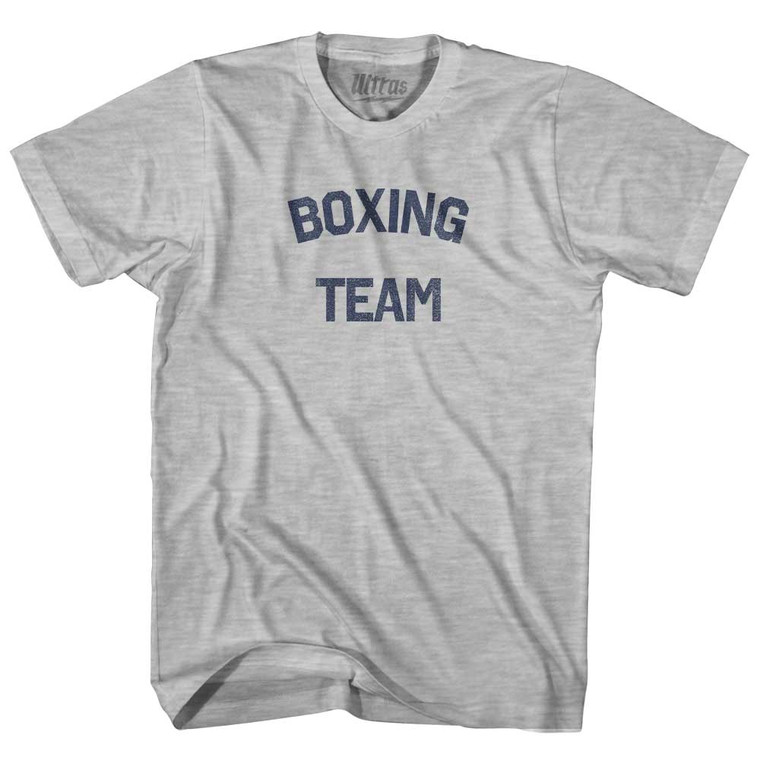 Boxing Team Youth Cotton T-shirt - Grey Heather